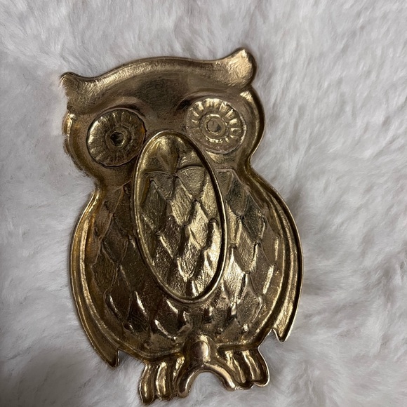 Vintage Brass Owl Ash
Tray - Picture 2 of 4